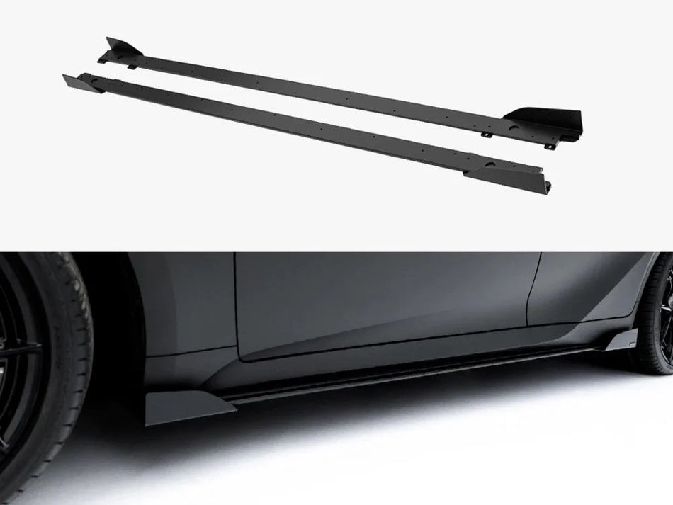 Maxton Street PRO Side Skirt Diffusers + Flaps Lexus IS 500 Mk3 Facelift 2 (XE30)
