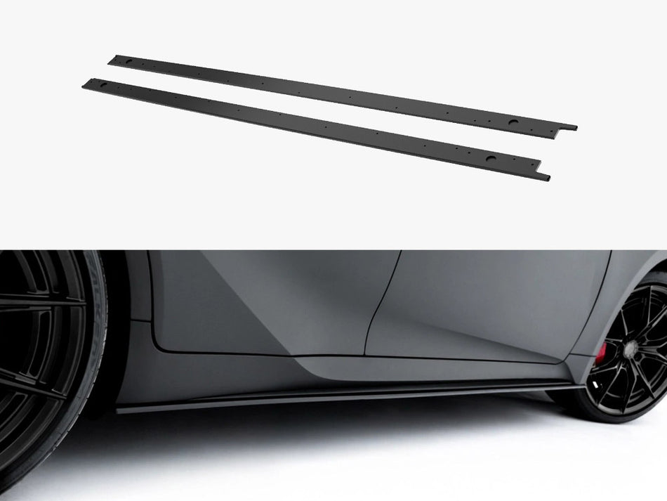 Maxton Street PRO Side Skirt Diffusers Lexus IS 500 Mk3 Facelift 2 (XE30)