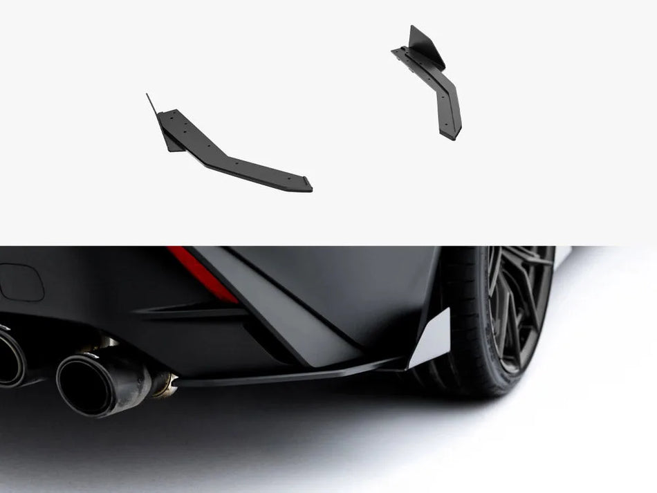 Maxton Street PRO Rear Side Splitters + Flaps Lexus IS 500 Mk3 Facelift 2 (XE30)
