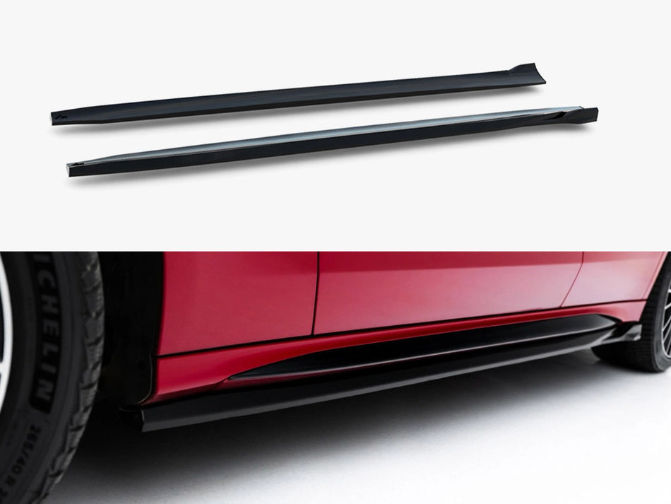 Maxton Side Skirt Diffusers Mercedes-AMG E53 Sedan / Estate W214