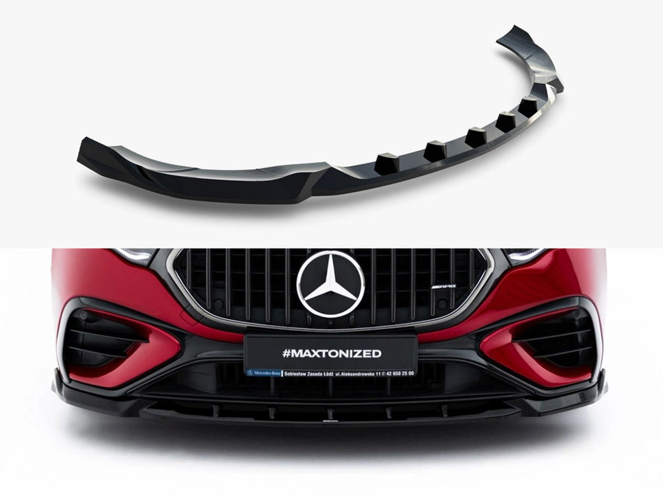 Maxton Front Splitter Mercedes-AMG E53 Sedan / Estate W214