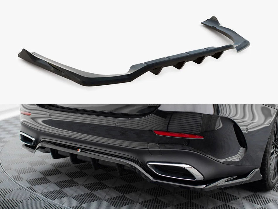 Maxton Rear Splitter (Vertical Bars) Mercedes-Benz E AMG-Line W214