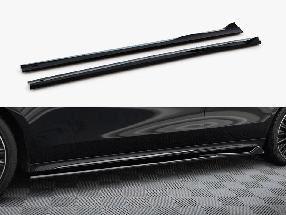 Maxton Side Skirts Diffusers Mercedes-Benz E AMG-Line W214
