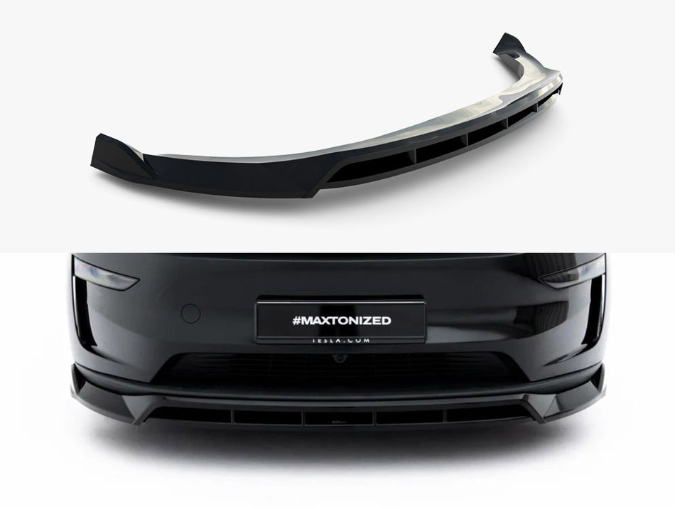 Maxton Front Splitter Tesla Model Y Premium Mk1 Facelift