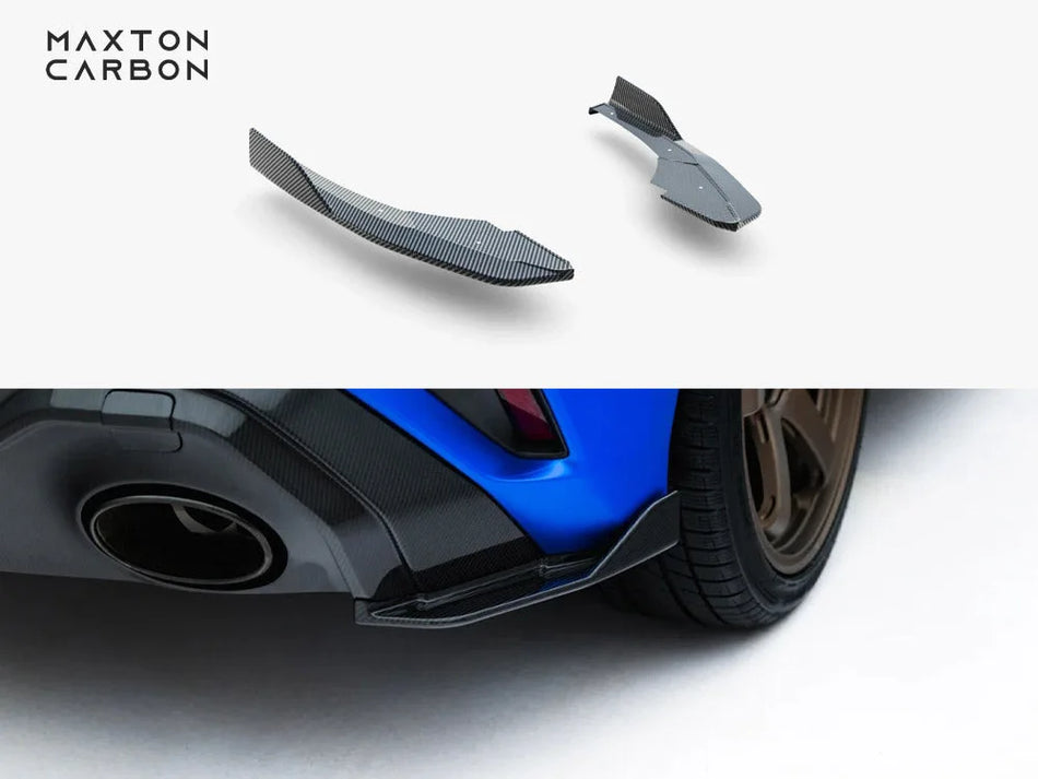 Maxton Carbon Fiber Rear Side Splitters Audi RS3 Sportback 8Y Facelift