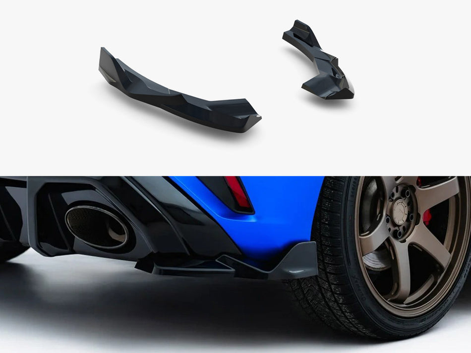 Maxton Rear Side Splitters V.2 Audi RS3 Sportback 8Y Facelift