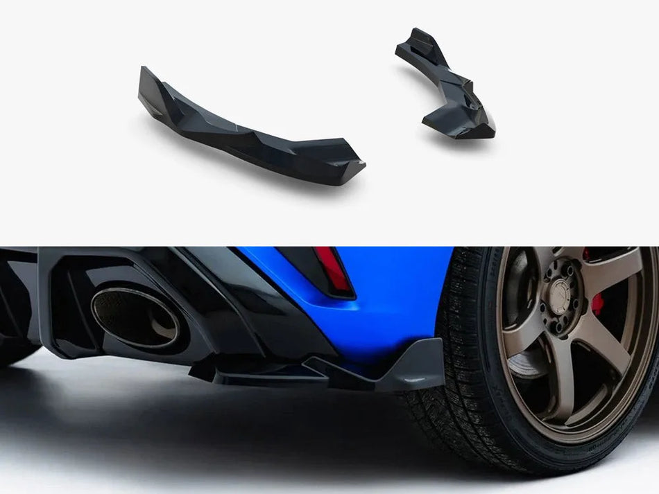 Maxton Rear Side Splitters V.2 Audi RS3 Sportback 8Y Facelift