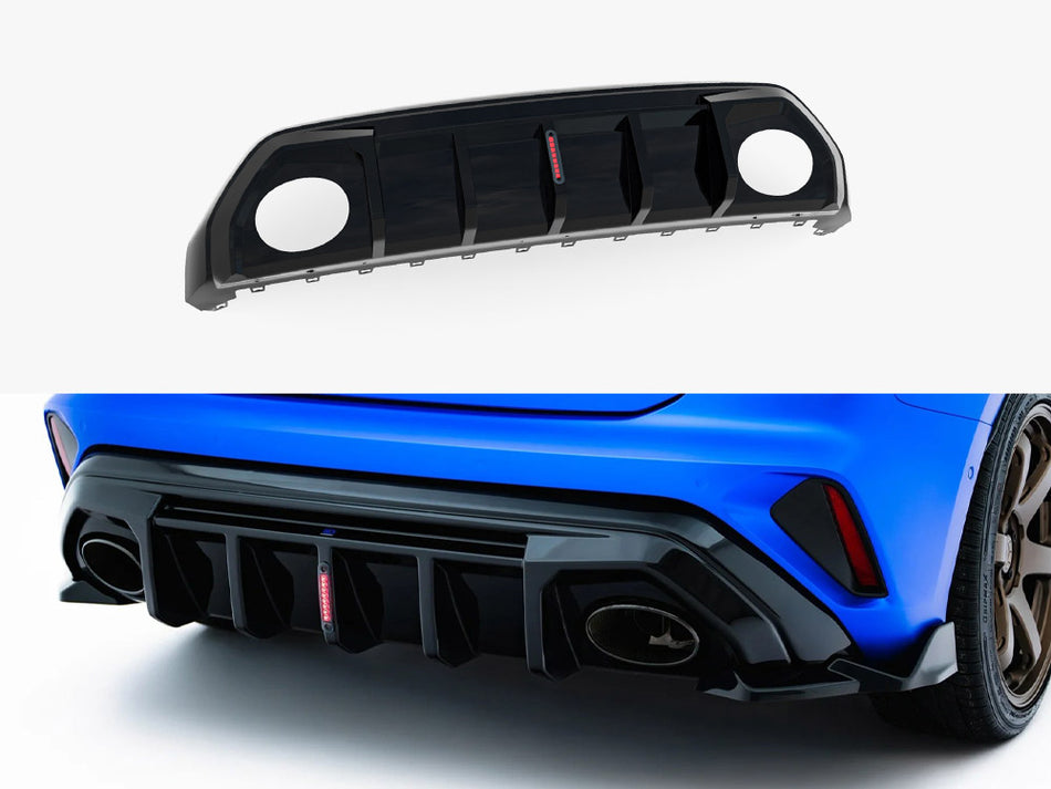 Maxton Rear Valance Audi RS3 8Y Sportback 8Y Facelift (Version with LED light)