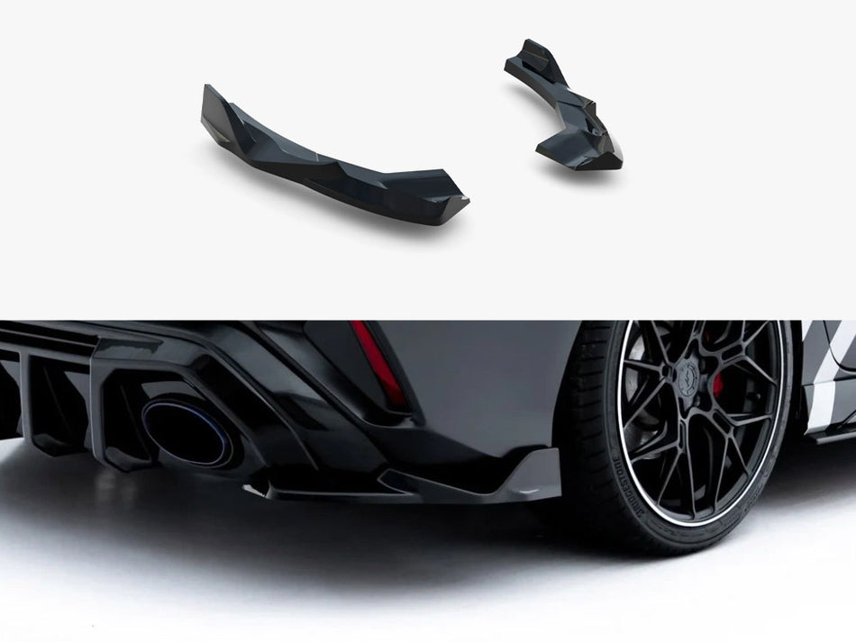 Maxton Rear Side Splitters V.2 Audi RS3 Sedan 8Y Facelift