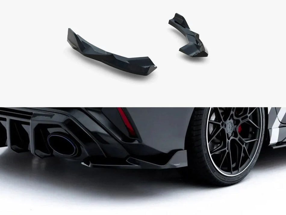 Maxton Rear Side Splitters V.2 Audi RS3 Sedan 8Y Facelift