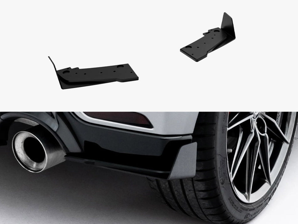 Maxton Street PRO Rear Side Splitters + Flaps Toyota GR Yaris Mk4 Facelift