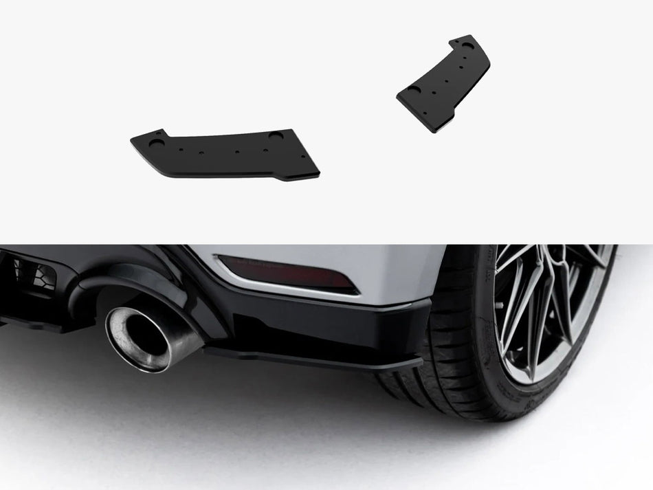 Maxton Street PRO Rear Side Splitters Toyota GR Yaris Mk4 Facelift