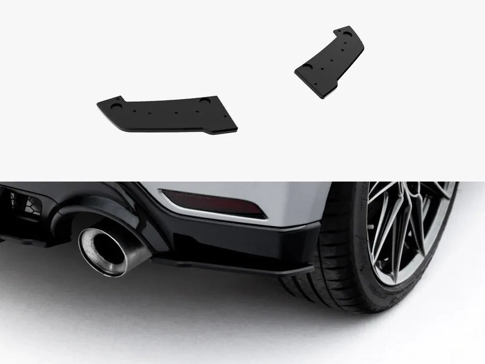 Maxton Street PRO Rear Side Splitters Toyota GR Yaris Mk4 Facelift