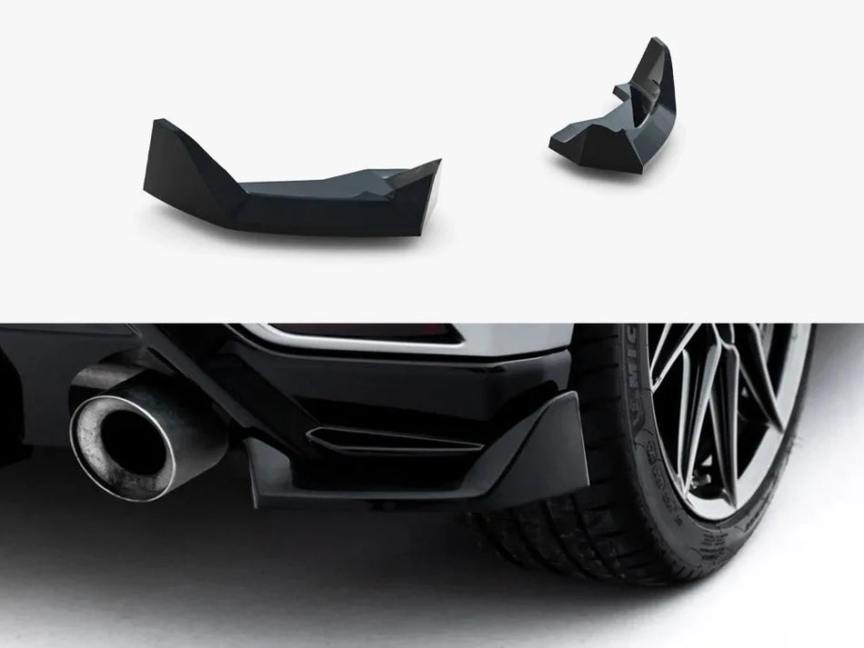 Maxton Rear Side Splitters V.4 Toyota GR Yaris Mk4 Facelift