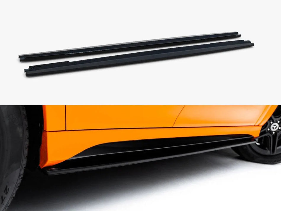 Maxton Side Skirts Diffusers Mercedes-AMG / AMG-Line GLE Coupe C167 / C167 Facelift
