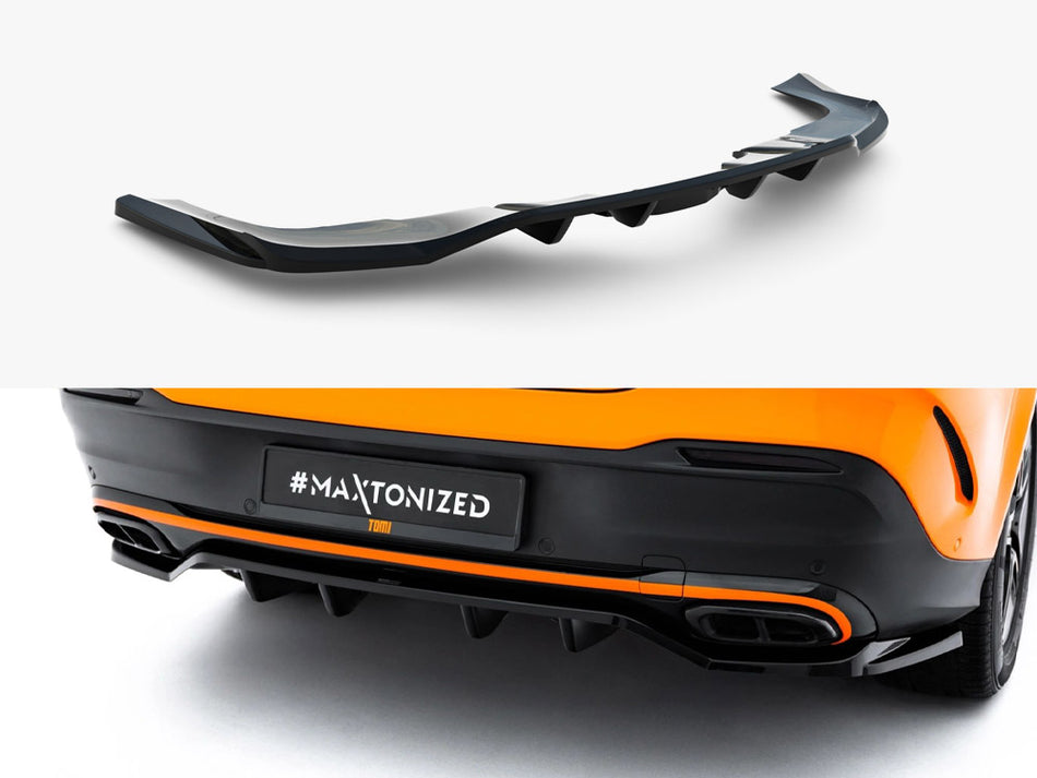 Maxton Rear Splitter (Vertical Bars) V.2 Mercedes-Benz GLE Coupe AMG-Line C167 / C167 Facelift