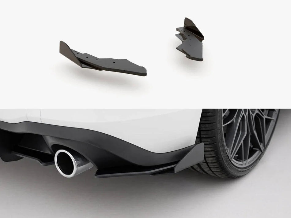 Maxton Street Pro Rear Side Splitters + Flaps Volkswagen Golf GTI / GTE / R-Line Mk8