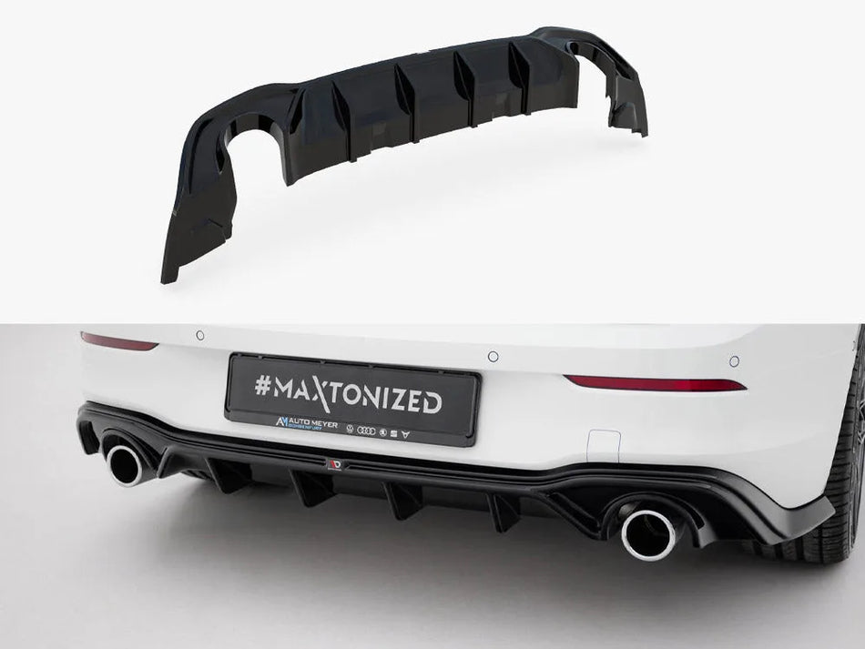 Maxton Rear Valance V.2 Volkswagen Golf GTI Mk8