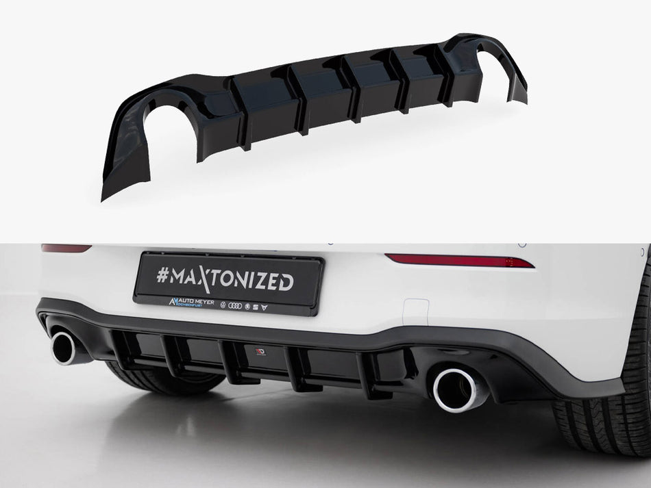 Maxton Rear Valance V.3 Volkswagen Golf GTI Mk8