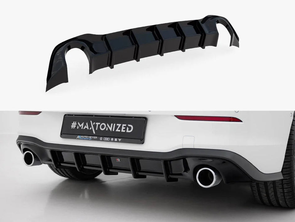 Maxton Rear Valance V.3 Volkswagen Golf GTI Mk8