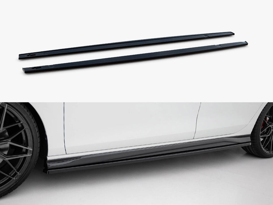 Maxton Side Skirts Diffusers V.4 Volkswagen Golf GTI / GTE / GTI Clubsport / GTD/ R-Line Mk8