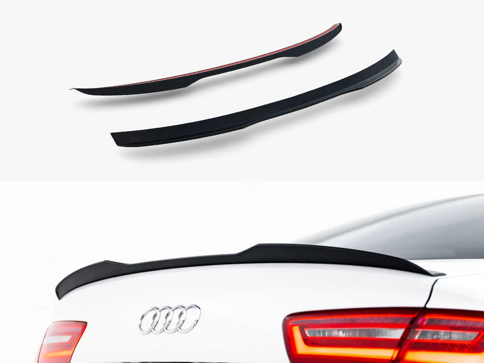 Maxton Spoiler CAP Audi A6 / A6 S-Line / S6 Sedan C7 Facelift