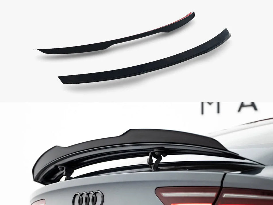 Maxton Spoiler CAP Audi A7 / S7 / RS7 / A7 S-Line C7 / C7 Facelift