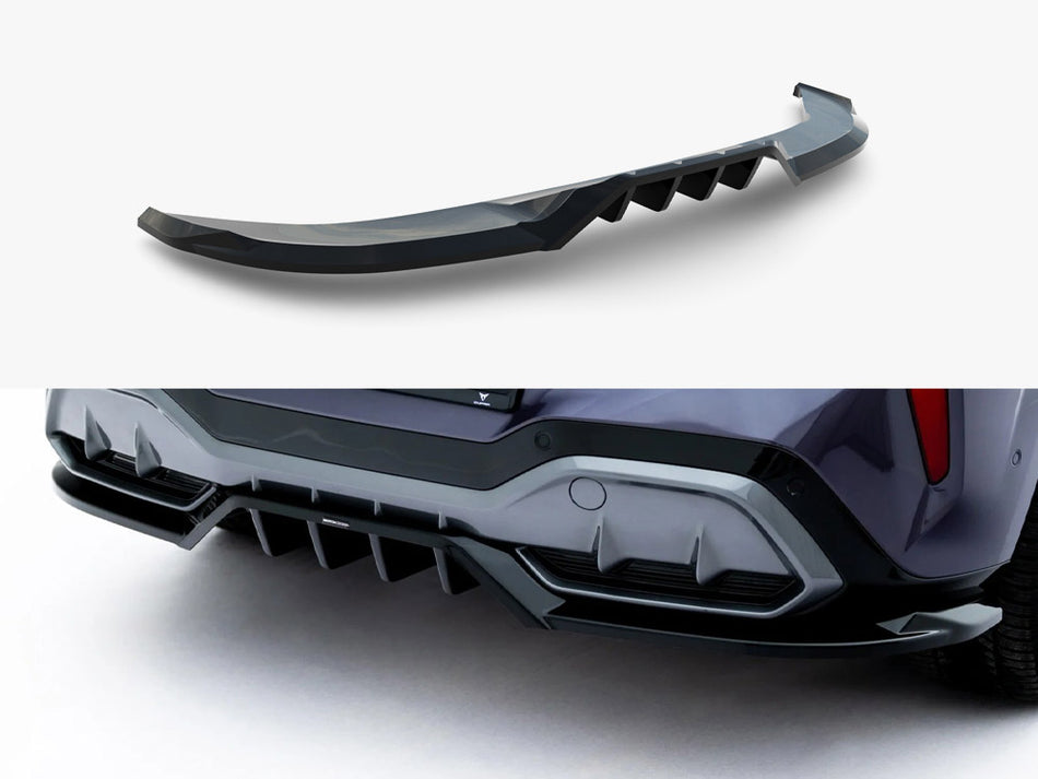 Maxton Rear Splitter (Vertical Bars) V.4 Cupra Terramar Mk1 (Version with towbar)