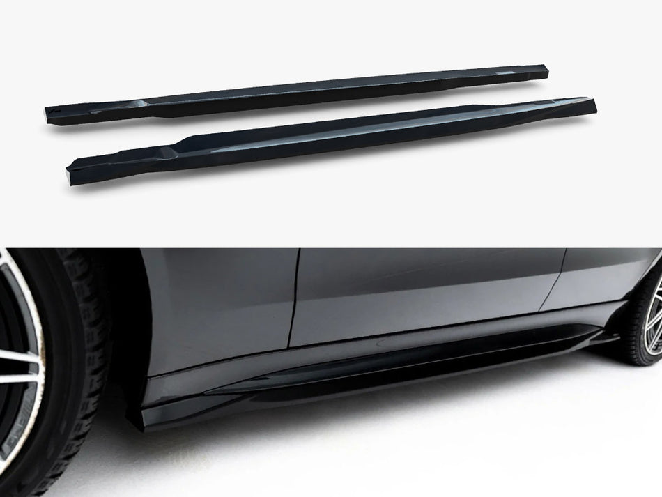 Maxton Side Skirt Diffusers Mercedes-AMG C63 Sedan / Estate W206 / S206