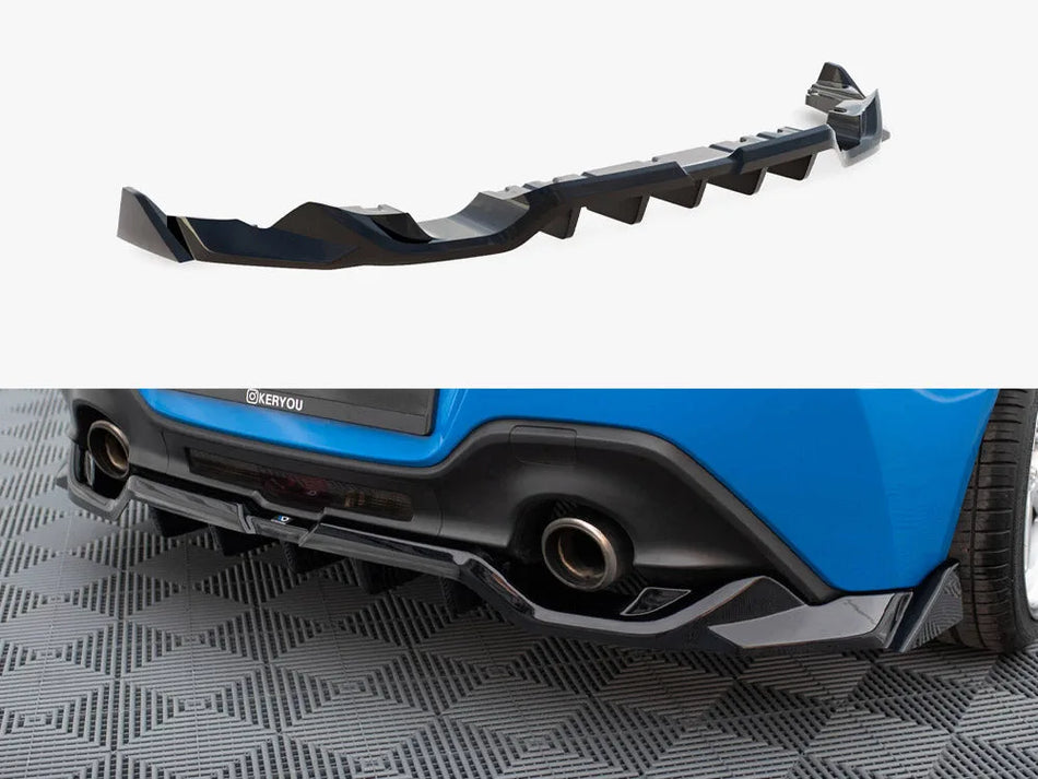 Maxton Rear Splitter (Vertical Bars) V.3 Toyota GR86 Mk1
