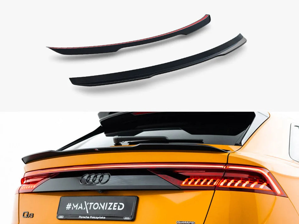 Maxton Lower Spoiler CAP Audi Q8 / Q8 S-Line / SQ8 Mk1