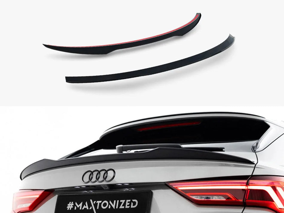Maxton Spoiler CAP Audi RSQ3 / Q3 S-Line / Q3 Sportback F3