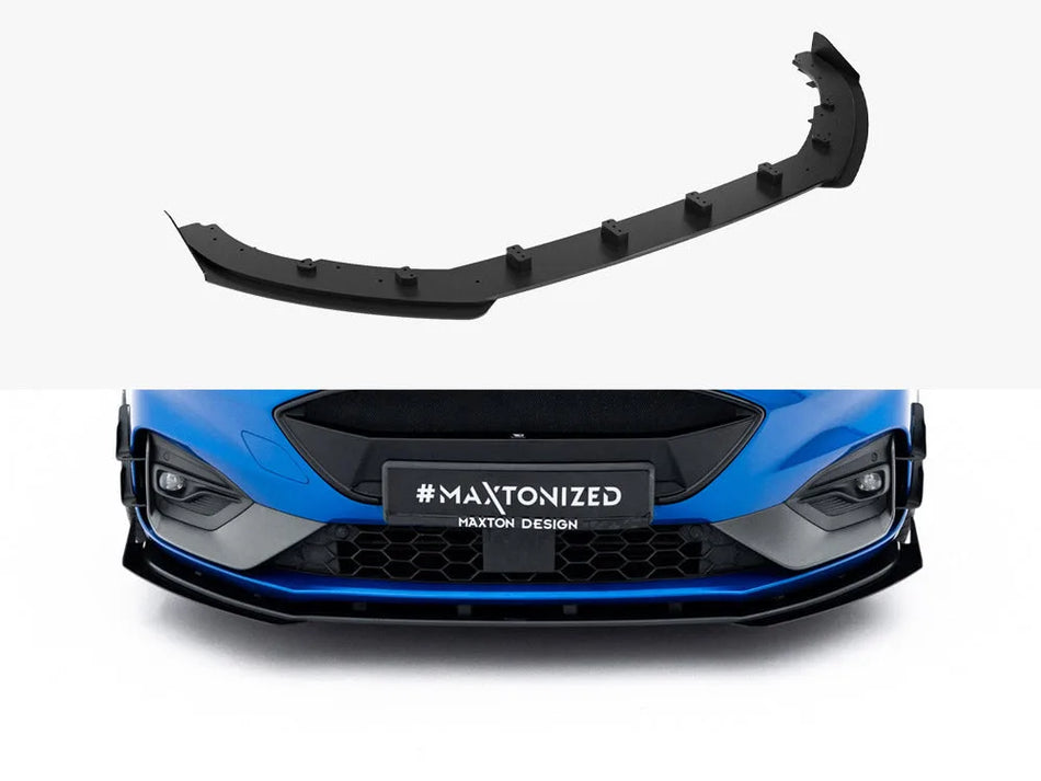 Maxton Street PRO Front Splitter + Flaps Ford Focus ST / ST-Line Mk4
