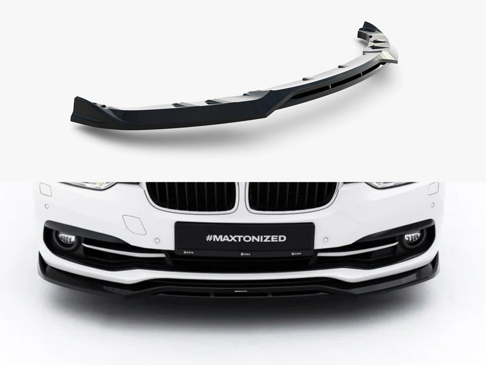 Maxton Front Splitter BMW 3 Sportline Sedan / Touring F30 / F31