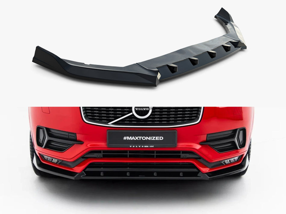 Maxton Front Splitter Volvo XC90 R-Design Mk2