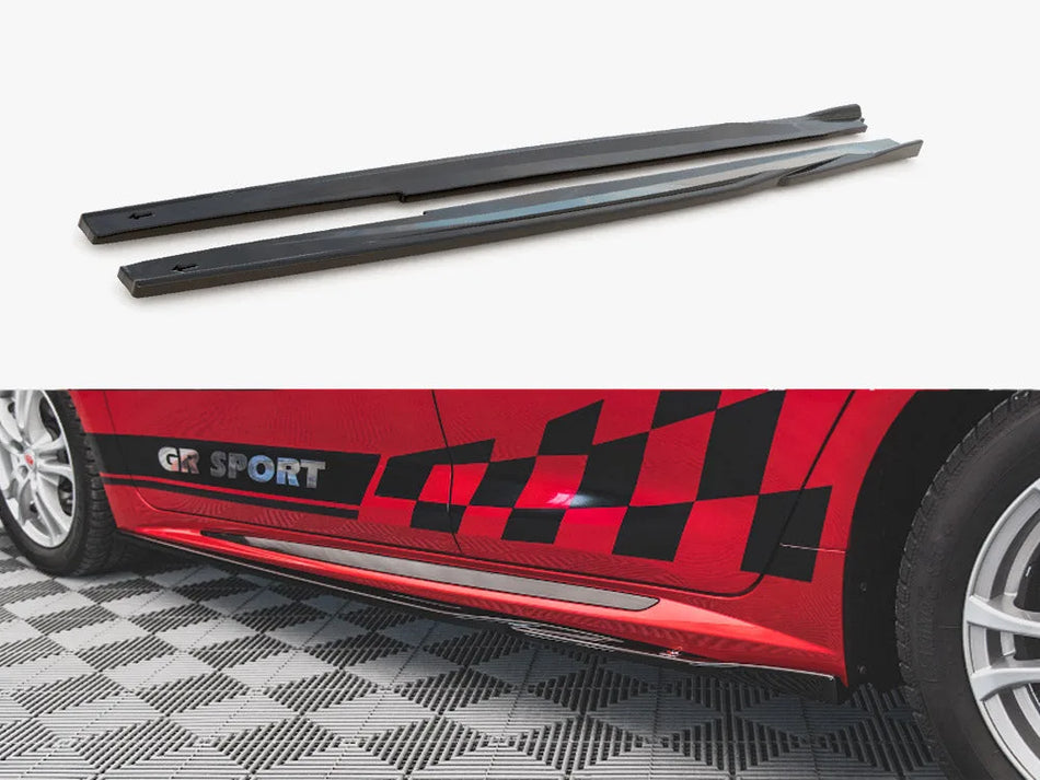 Maxton Side Skirts Diffusers Toyota Corolla GR Sport Hatchback XII