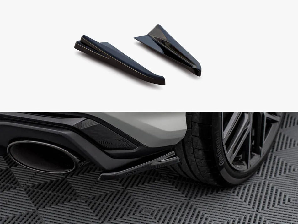 Maxton Rear Side Splitters Audi RSQ3 Sportback F3