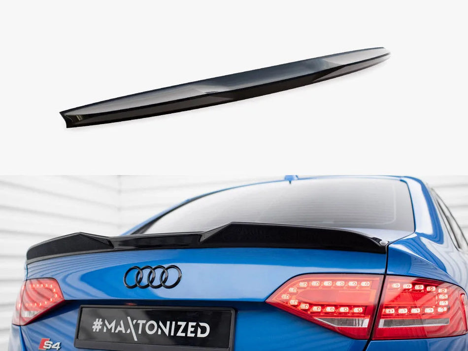 Maxton Spoiler CAP 3D Audi A4 Sedan B8