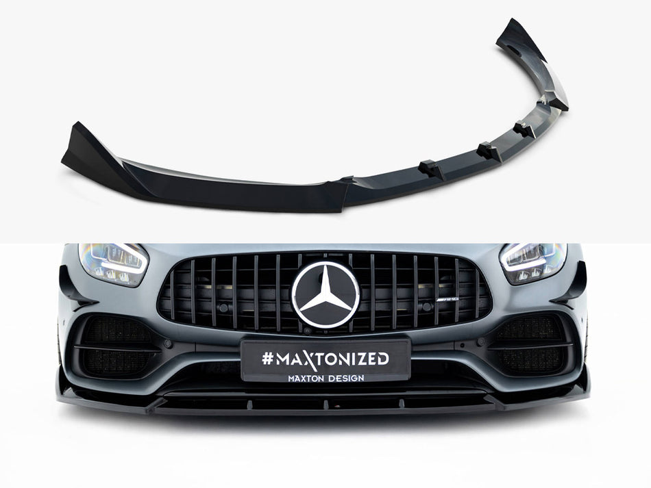 Maxton Front Splitter Mercedes-AMG GT C C190 Facelift