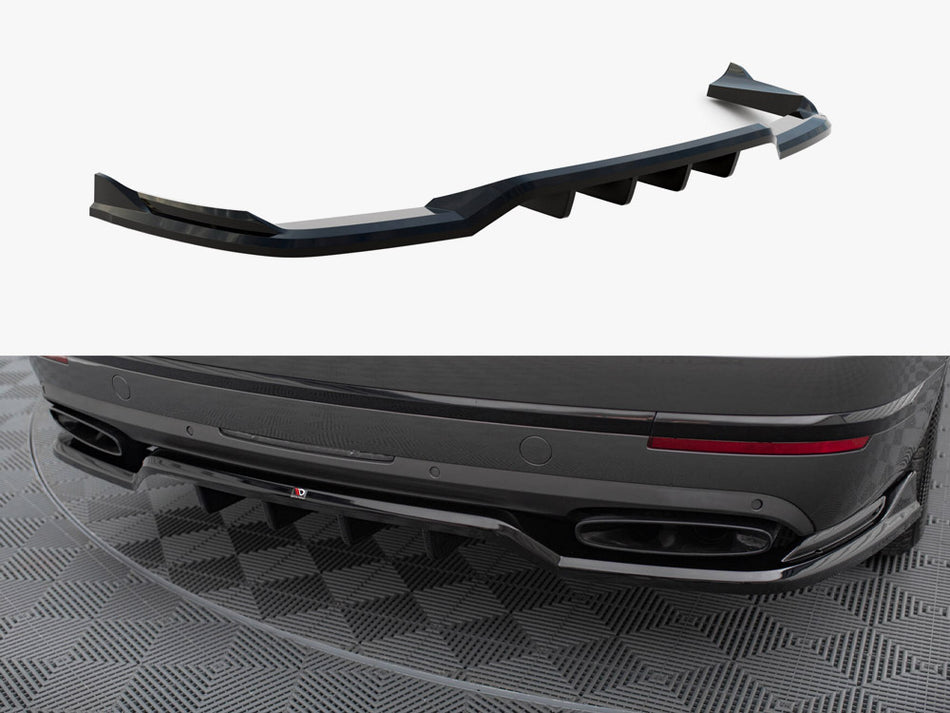 Maxton Central Rear Splitter (Vertical Bars) Bentley Bentayga Mk1