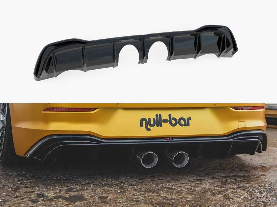 Maxton Rear Valance VW Golf Mk8 (R32 Look)