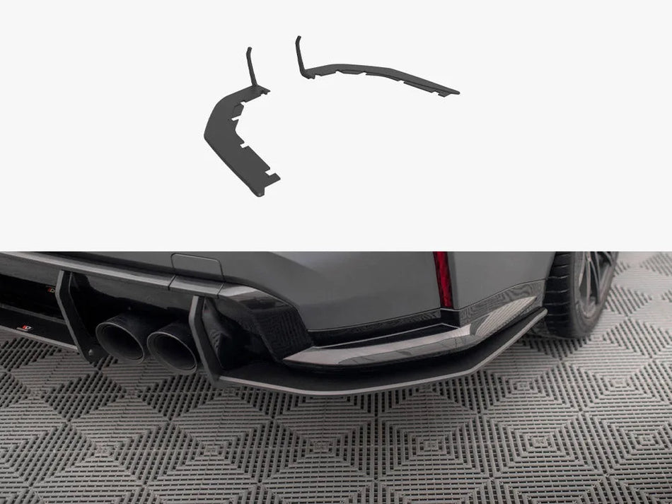 Maxton Street PRO Rear Side Splitters V.1 BMW M3 Sedan / Touring G80 / G81