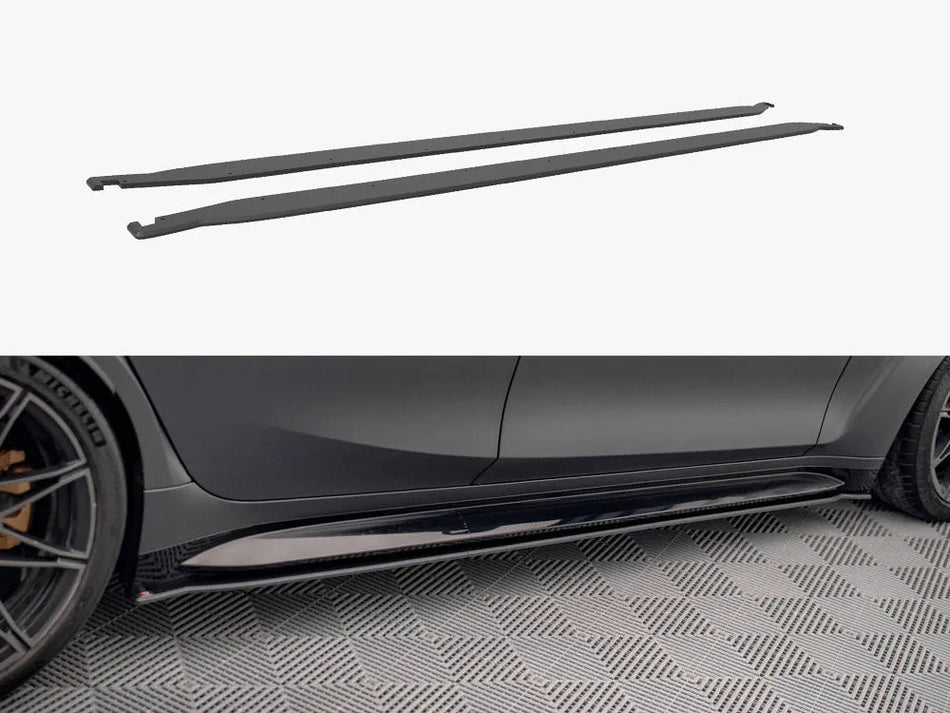 Maxton Street PRO Side Skirts Diffusers BMW M3 Sedan / Touring G80 / G81