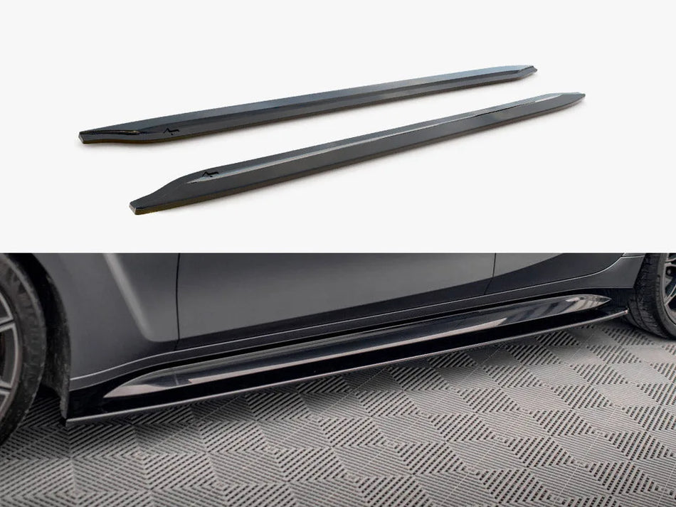 Maxton Side Skirts Diffusers V.1 BMW M3 Sedan / Touring G80 / G81