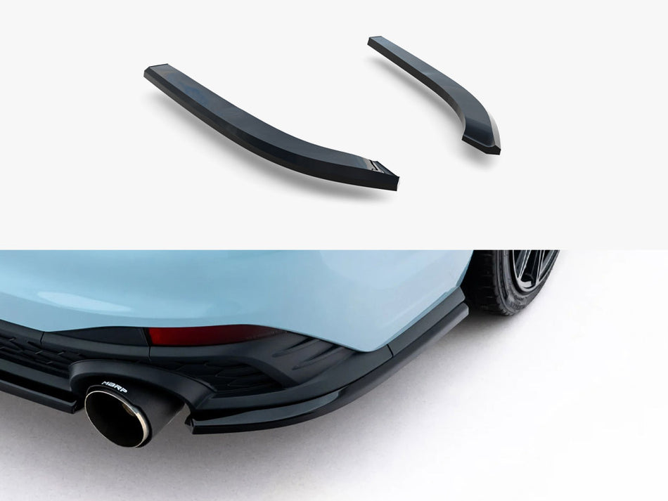 Maxton Rear Side Splitters Volkswagen Jetta GLI Mk7 Facelift 2