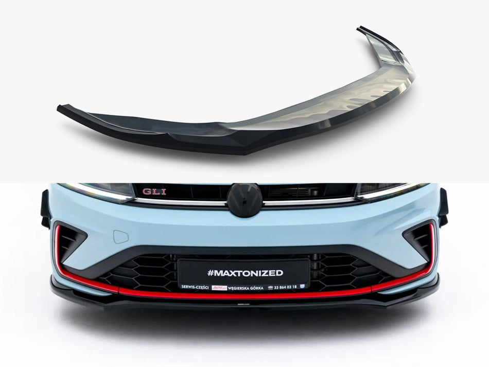 Maxton Front Splitter V.2 Volkswagen Jetta GLI Mk7 Facelift 2