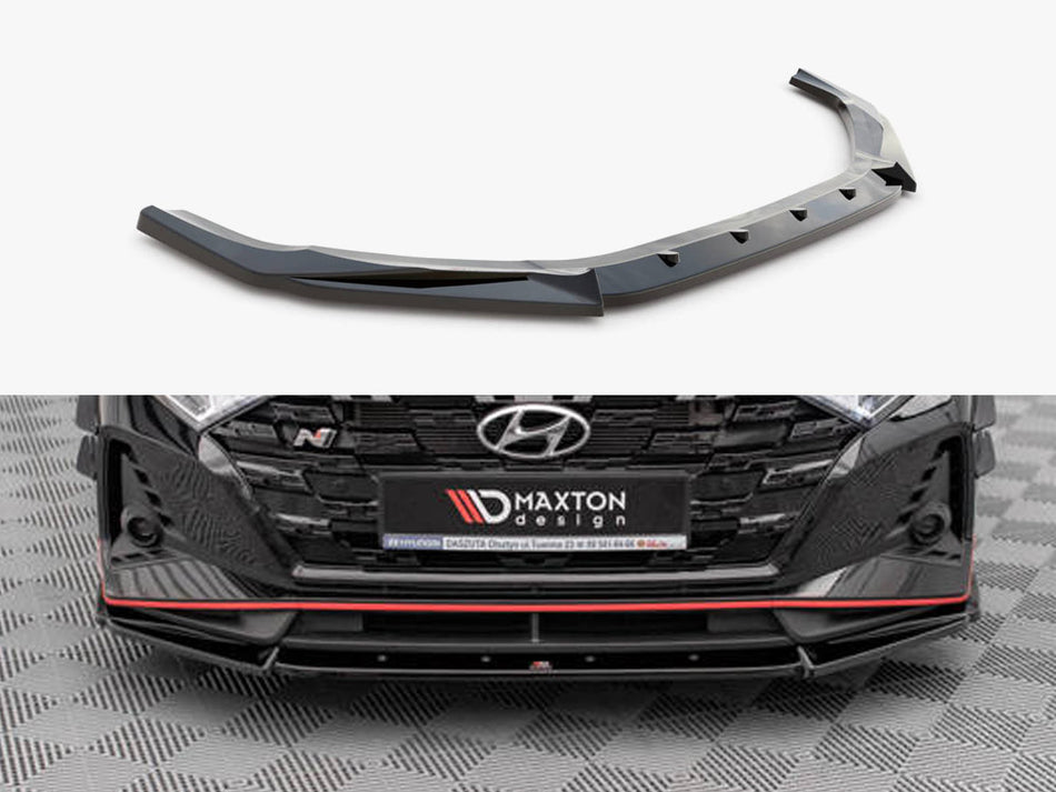 Maxton Front Splitter V.2 Hyundai I20 N Mk3