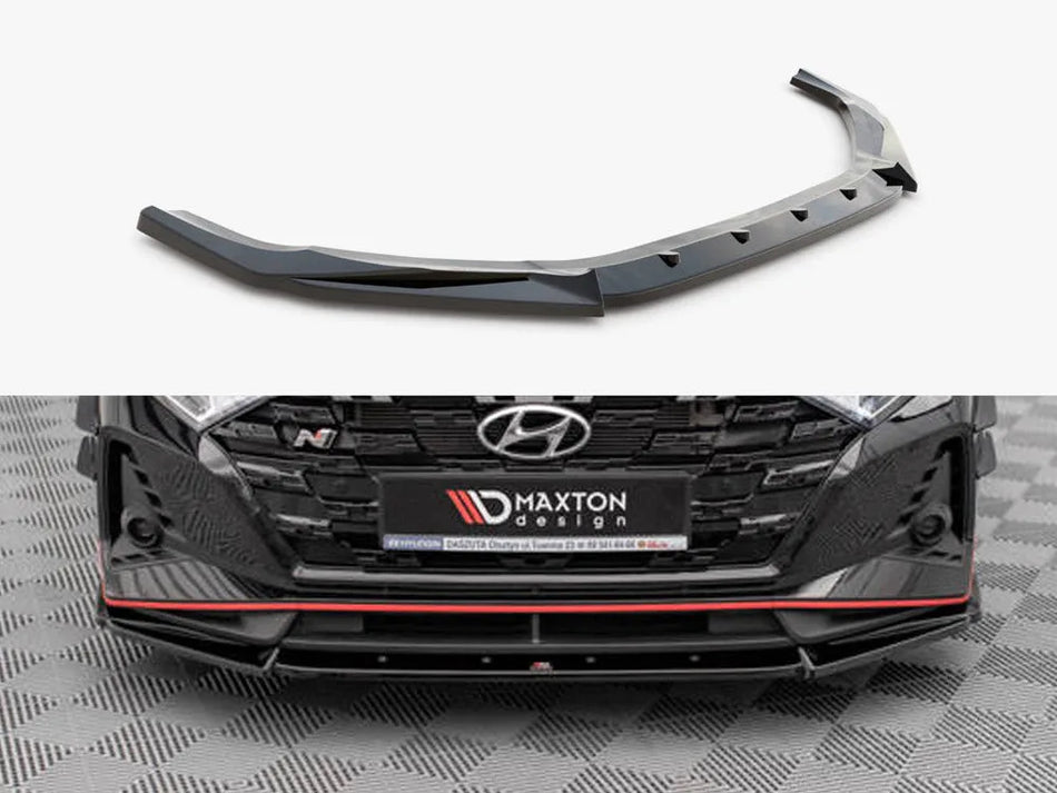 Maxton Front Splitter V.2 Hyundai I20 N Mk3