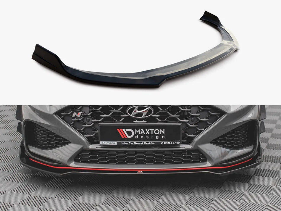 Maxton Front Splitter V.3 Hyundai I30 N / I30 N-Line Hatchback / Fastback Mk3 Facelift