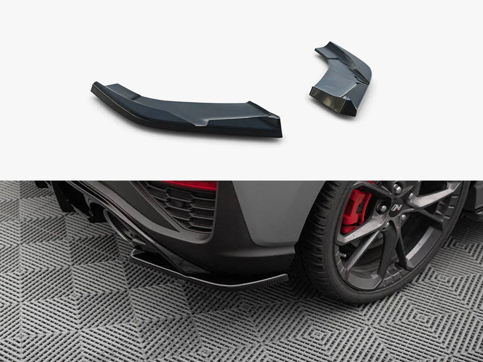 Maxton Rear Side Splitters V.5 Hyundai I30 N Hatchback Mk3 Facelift
